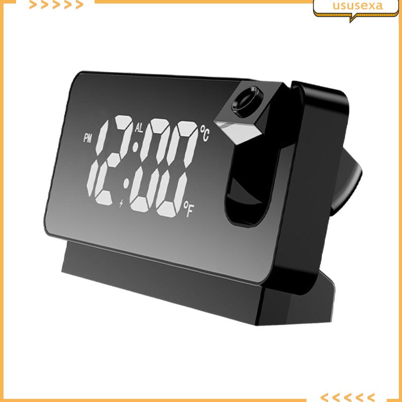 Đồng Hồ LED Chiếu Để Bàn Yên Tĩnh Có Thể Xoay Được Không Gây Tiế