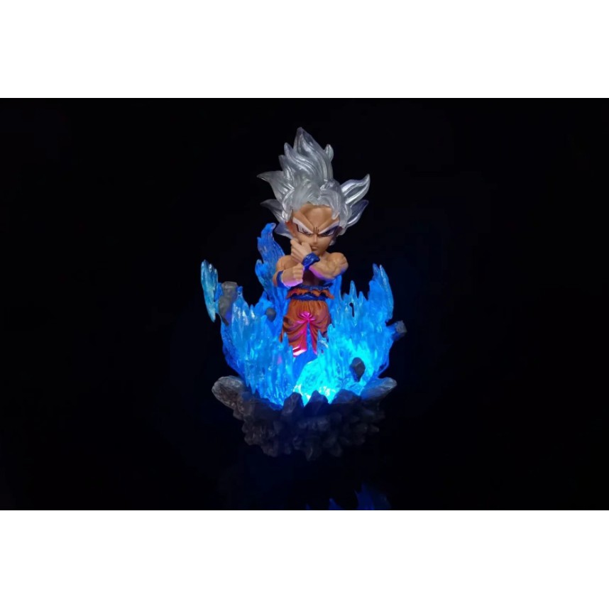 Mô hình Dragon Ball Son Goku Vegeta Broly cực chất có hiệu ứng và đèn led chi tiết sắc nét