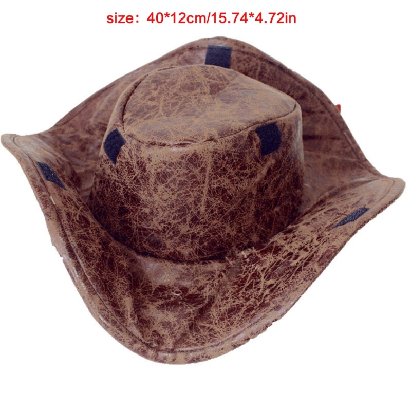 Mũ Cao Bồi Vải Nỉ Rộng Vành Phong Cách Cao Bồi ONERI