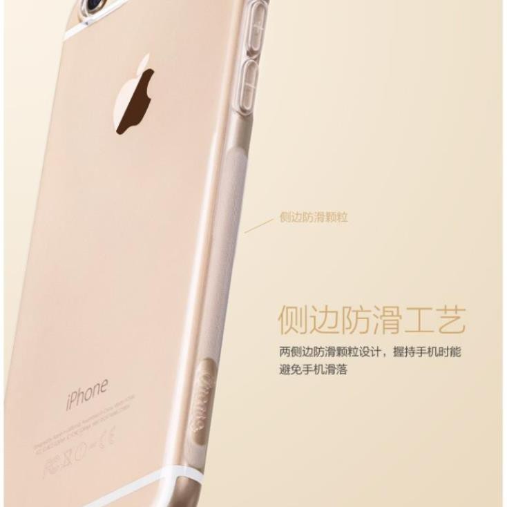 Ốp Iphone Dẻo Trong Suốt Oucase Chống Trơn Trượt