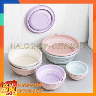Thau nhựa gấp gọn