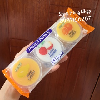 Thạch rau câu 3 vị trái cây Cocon Malaysia 240g