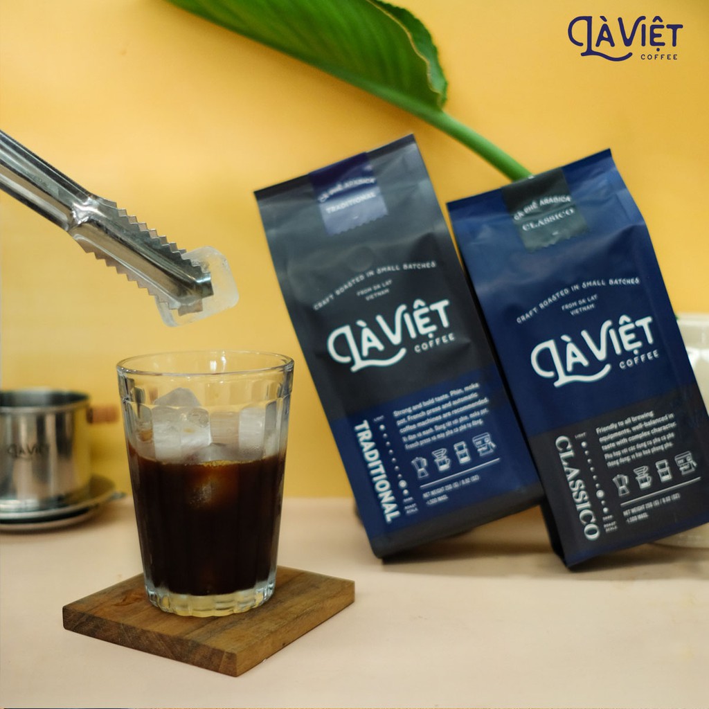 Cà Phê Bột LÀ VIỆT Traditional 100% Arabica 250g Vị Truyền Thống