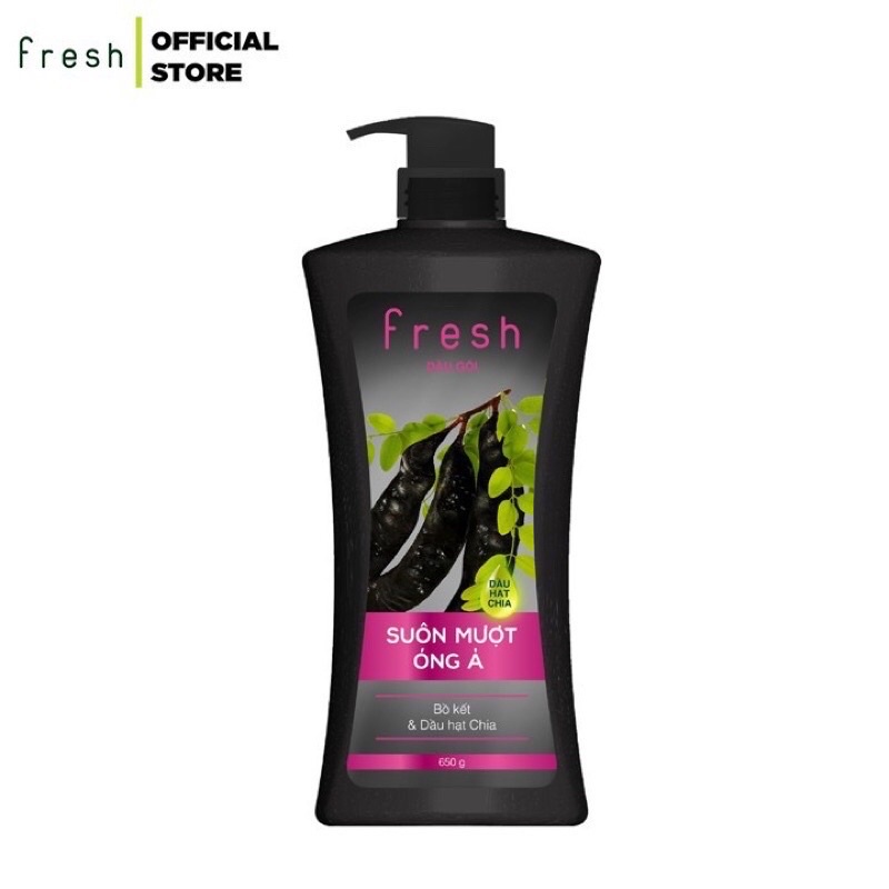 Dầu gội đầu Fresh bồ kết suôn mượt óng ả 650ml