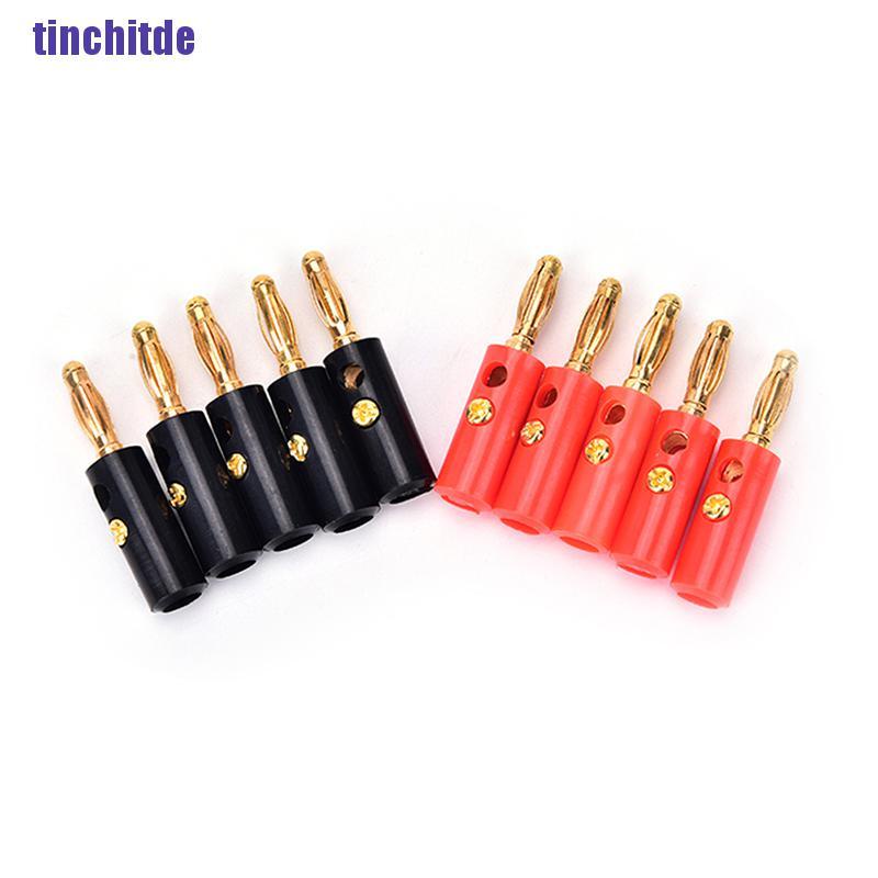 Bộ 10 Đầu Nối 4mm Chuyên Dụng Chất Lượng