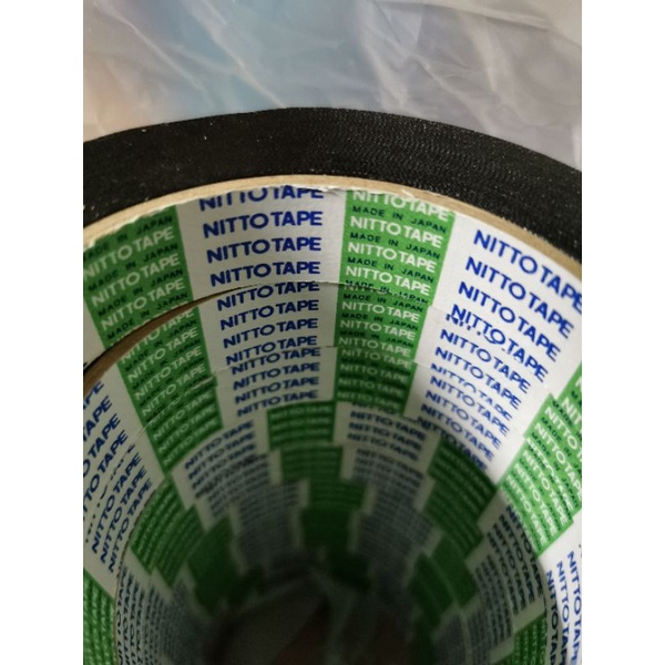 1 cuộn băng keo, băng dính vải Nitto japan 19mm×30m.cách điện,chịu nhiệt chuyên dùng quấn dây điện cho ô tô, xe máy...