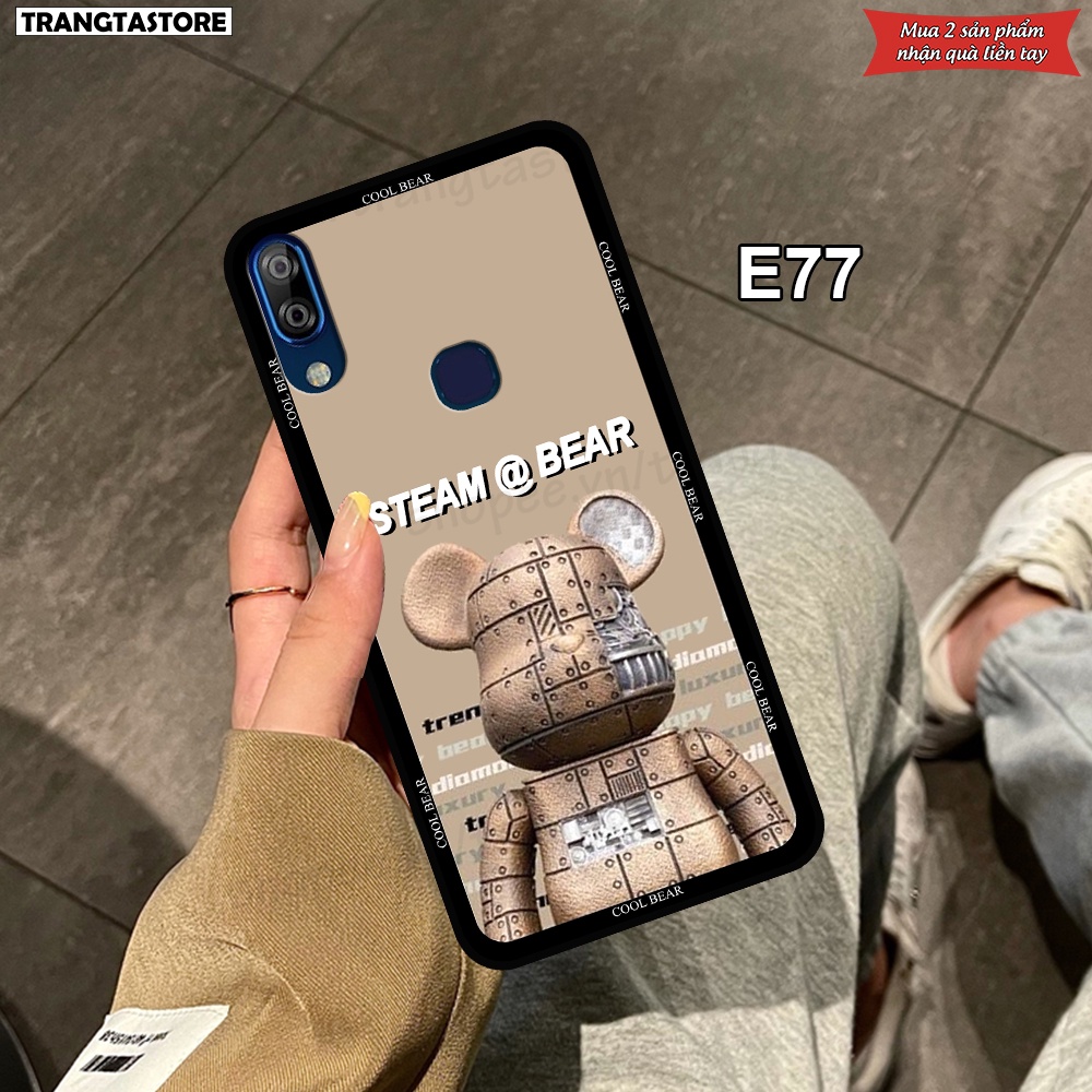 Ốp Vsmart Active 1 / Active 1 Plus / Active 1+ in hình gấu Bearbrick,Metal Style,Doremon siêu dễ thương chất lượng