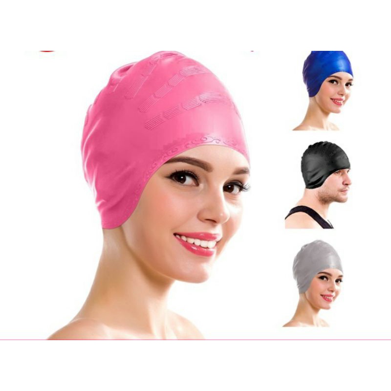 Hàng Loại 1 Nón Bơi Dành Cho Nam Nữ Chống Nước Tuyệt Đối