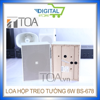 Loa hộp treo tường 6w: toa bs-678