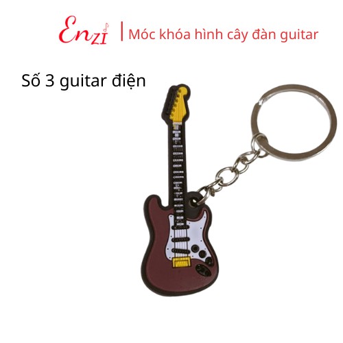Móc chìa khoá hình cây đàn guitar giá rẻ
