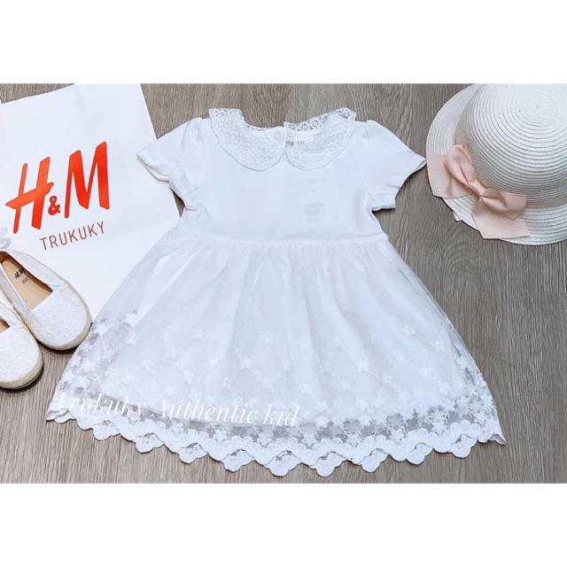 Váy trắng hm
