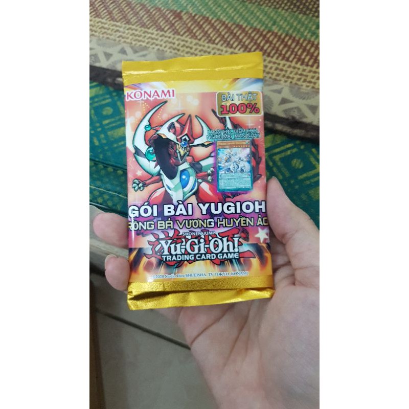 Bài Yugioh Konami Thật 100%(Đã Check) Mua Tại Cổng Trường