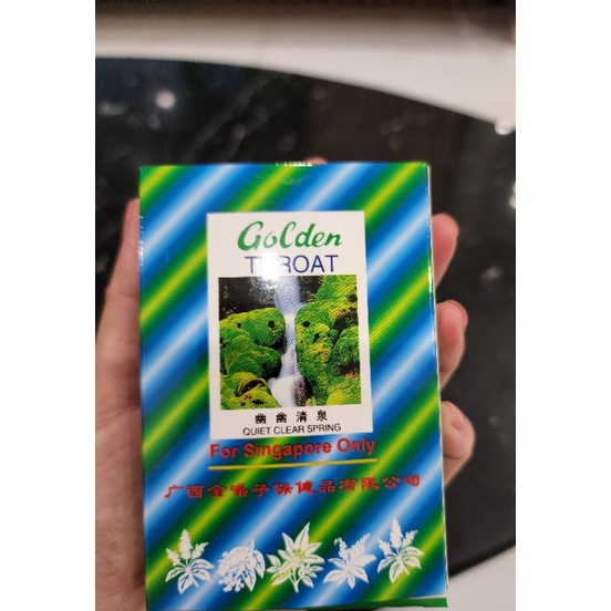 Kẹo ngậm giảm ho,viêm họng Golden throat