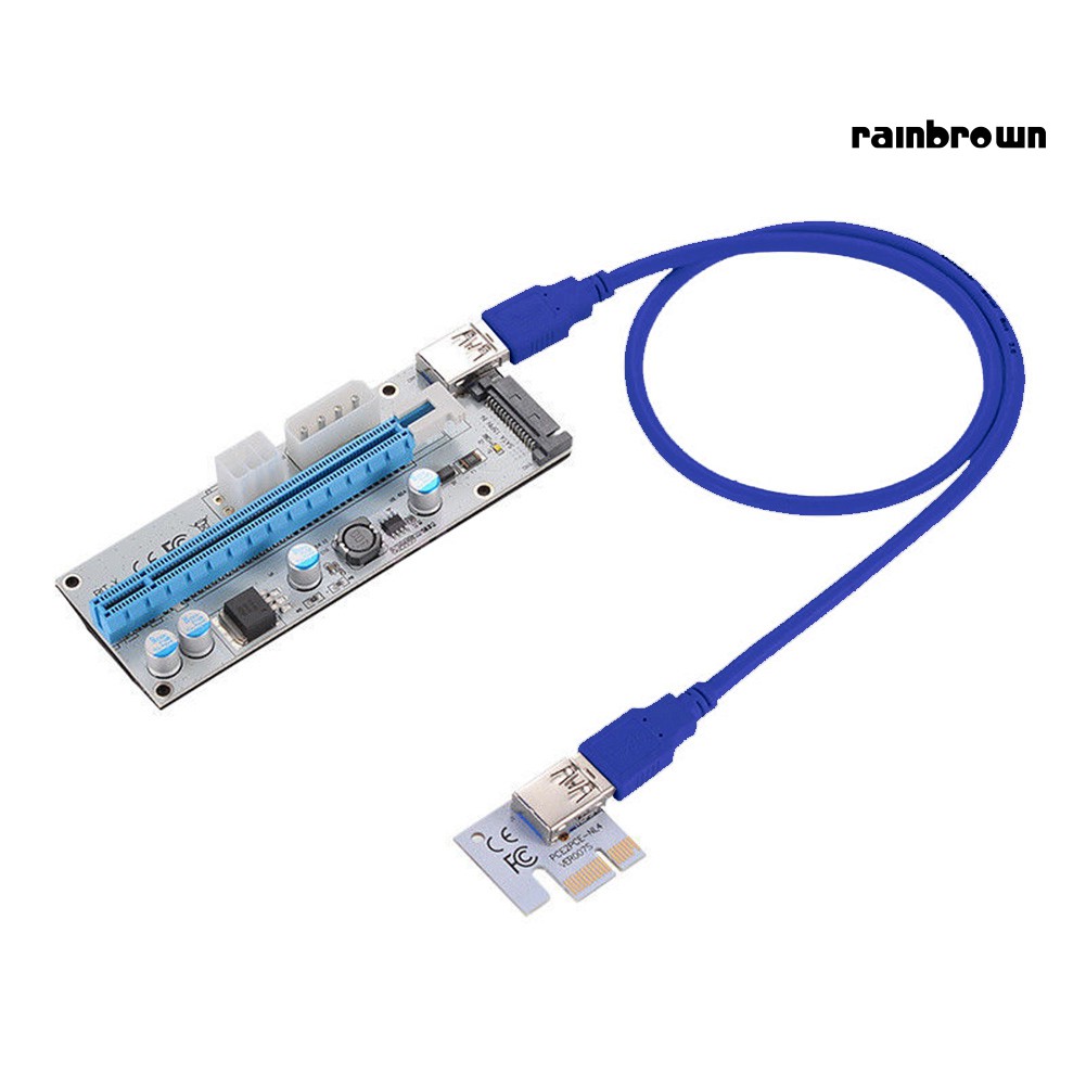 SATA Card Mở Rộng Rxl / Usb 3.0 Pci-E Express 1x Sang 16x