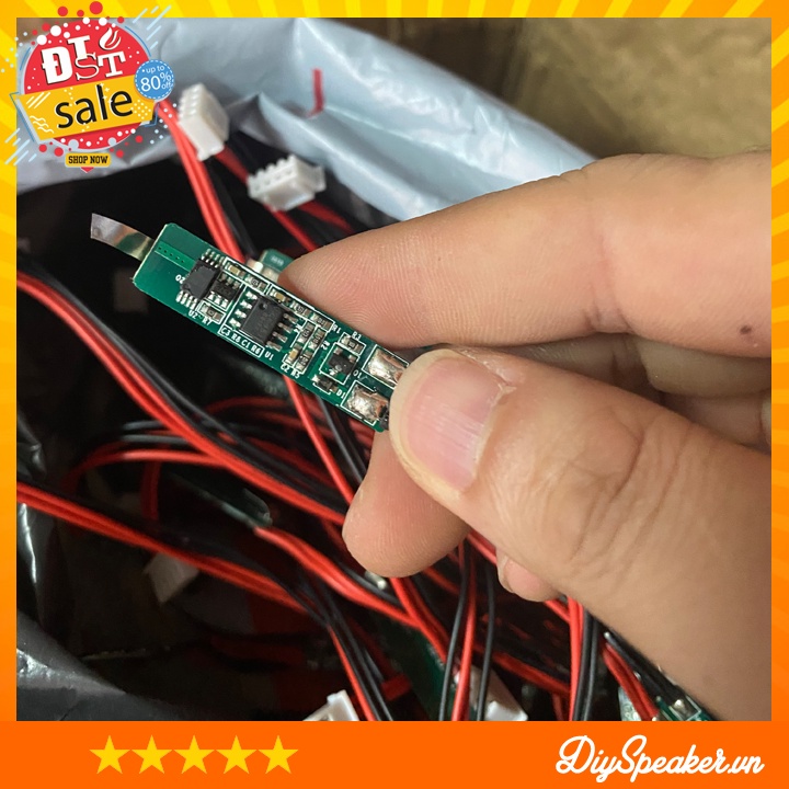 Bảng bảo vệ bảng sạc và xả pin lithium 3.7V  1cell  - Hàng tháo loại tốt, thanh lý giá rẻ