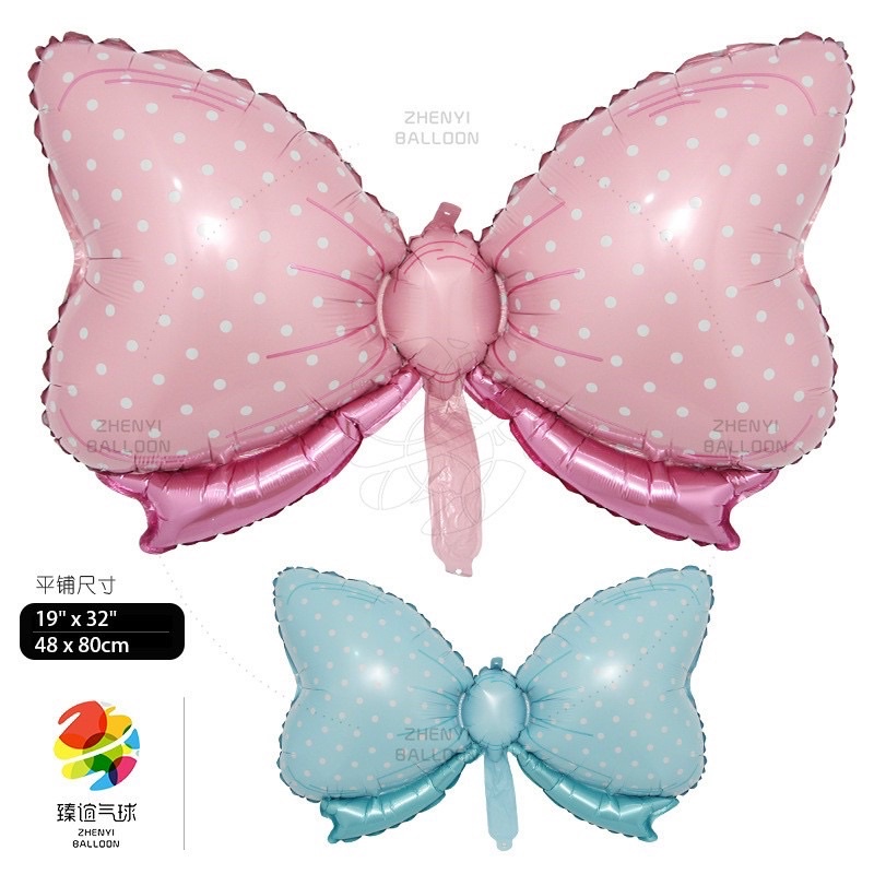 Bóng hình mặt mèo vương miện, bóng nơ dễ thương size đại 70cm trang trí sinh nhật sự kiện