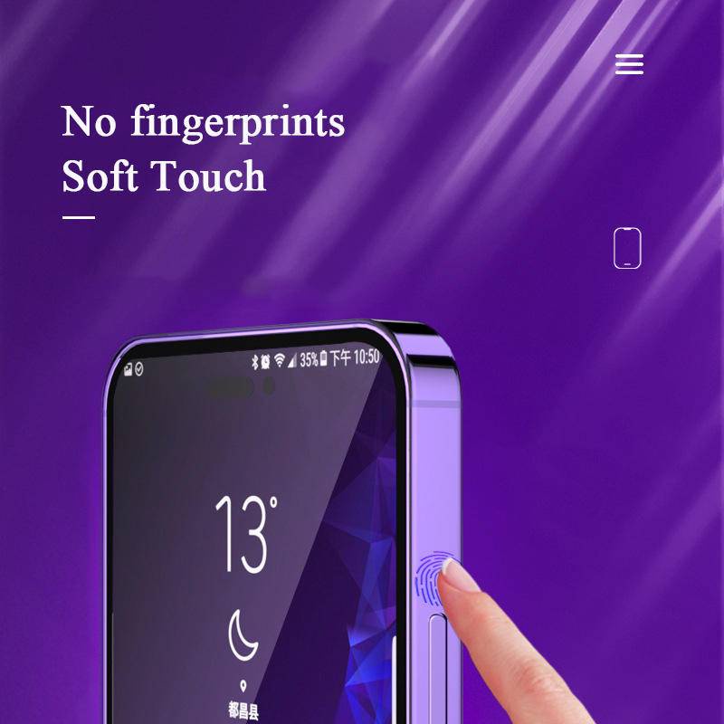 Phim Dán Khung Viền TPU Hydrogel Mini Chống Trầy Cho iPhone 14 13 12 Pro Max 14 Plus 14Pro