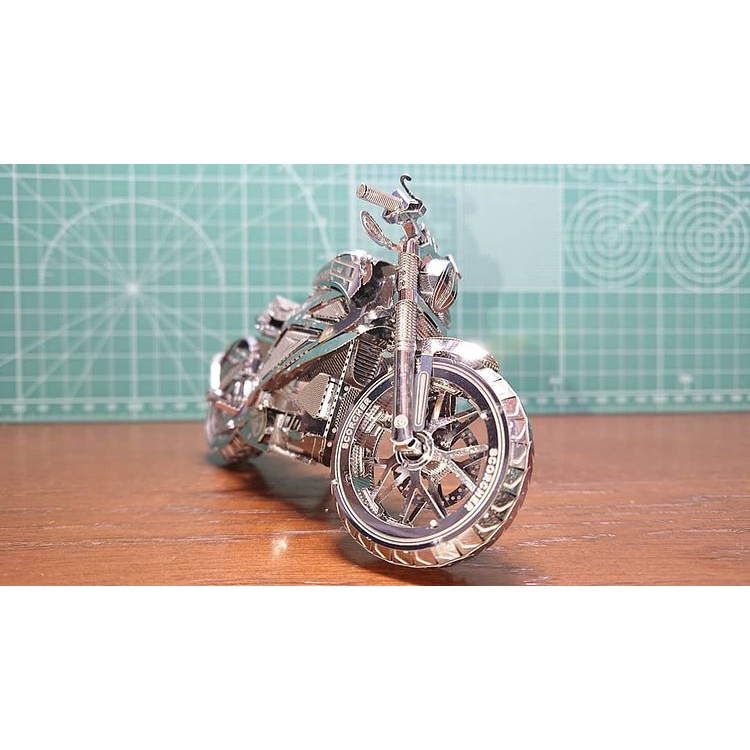 Mô Hình 3D Kim Loại Siêu Xe Mô Tô Harley Davidson