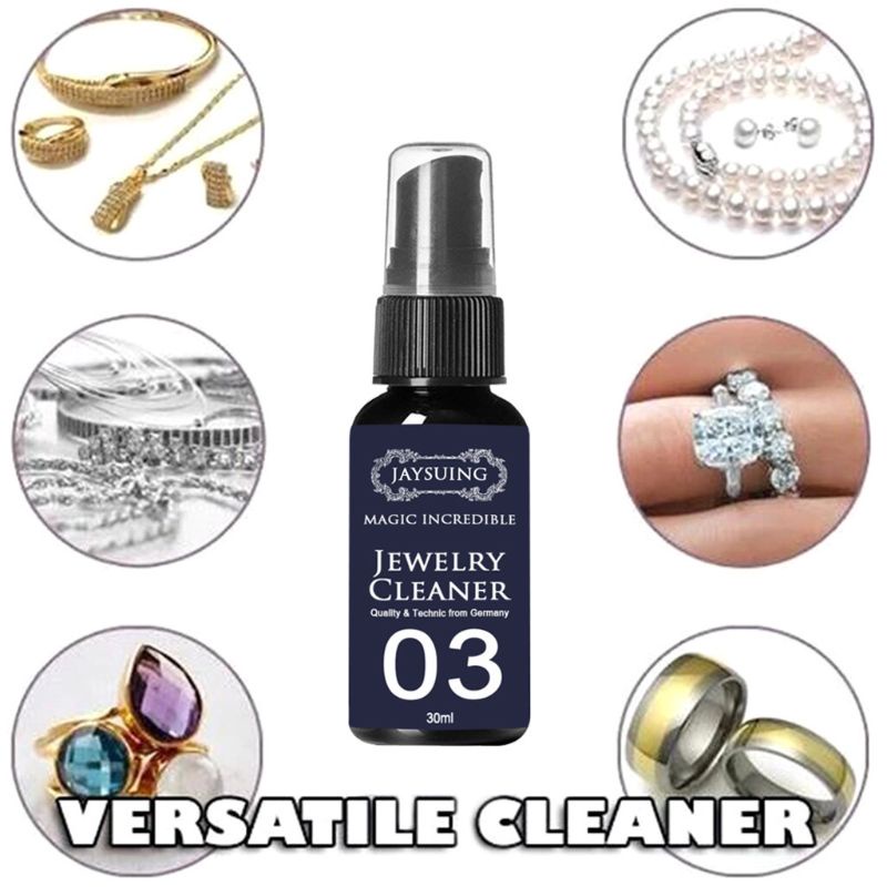 Dung dịch vệ sinh trang sức / đồng hồ / kim cương / đồ trang sức dung tích 30ml 50ml chuyên dụng