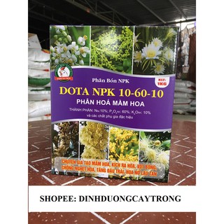 Phân bón 10-60-10 106010 phân hoá mầm hoa hiệu quả