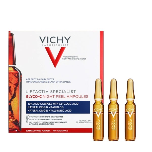 Vichy Dưỡng Chất  Ban Đêm Cô Đặc Ngừa Nếp Nhăn Liftactiv Specialist Peptide-C Anti-Ageing 1.8mlx10 Ống