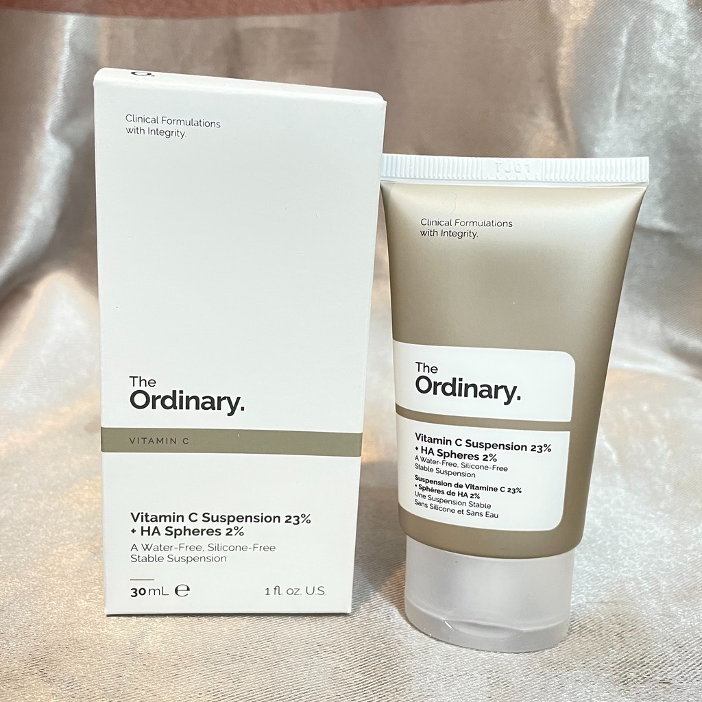 Kem Dưỡng Trắng The ORDINARY Vitamin C Suspension 23% + Ha Spheres 2%