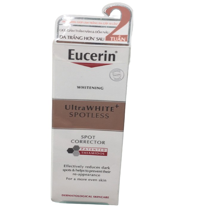 EUCERIN ULTRA WHITE+SPOTLESS SPOT CORRECTOR 5ml - Tinh chất làm mờ đốm nâu và thâm nám