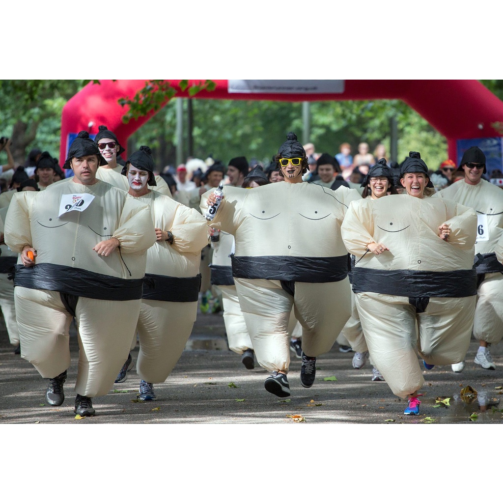 Bộ Đồ Bơm Hơi Hóa Trang Sumo Wrestling Khủng Long Người Ngoài Hành Tinh Sumocock Cá Mập Hồng Hạc Hóa Trang Tiệc Halloween Cho Người Lớn Và Trẻ Em