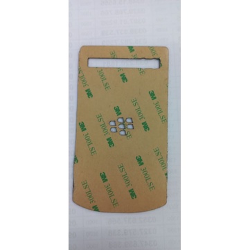 Miếng dán da lưng blackberry poscher P'9983