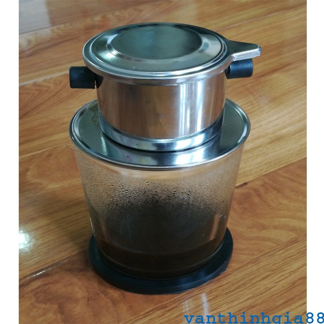 Đế Lót Ly Nhựa Đen Rico 8cm Bộ 10 Miếng