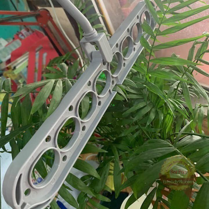 Móc treo quần áo đa năng 9 lỗ - thanh treo cà vạt tất đồ sơ sinh