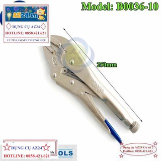Kìm bấm c-mart b0036-10 kiểu mỏ dẹp loại 10 inch dài 250mm đài loan