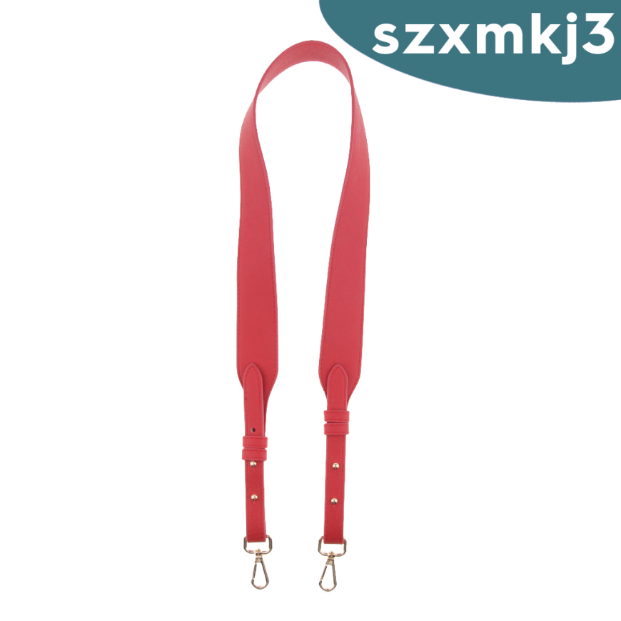 Dây da đeo túi xách bản rộng 4cm màu đen thay thế thông dụng