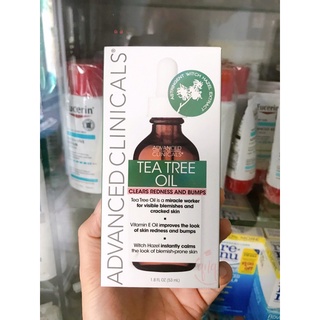 Tinh dầu dưỡng da Advanced Clinicals Tea Tree Oil (53ml) - USA