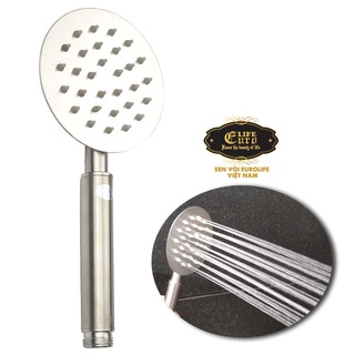 Tay sen inox sus 304 áp lực nước cao dòng chảy mạnh mẽ eurolife el-h110 - chỉ có tay sen