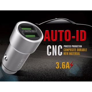 Cục sạc kèm cáp LDNIO C302 for Ôtô (Lighting/micro)
