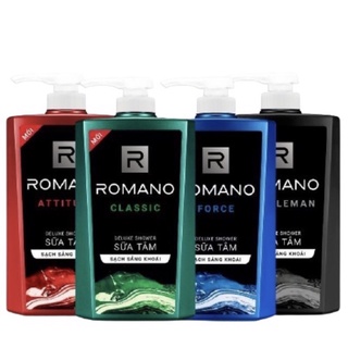 Sữa Tắm Cao cấp Romano 650g/chai