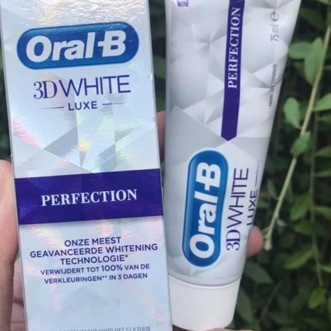 Kem Đánh Răng ORAL-B 3D White Luxe 95g Kem Làm Trắng Răng Vượt Trội- Chính Hãng ORAL B