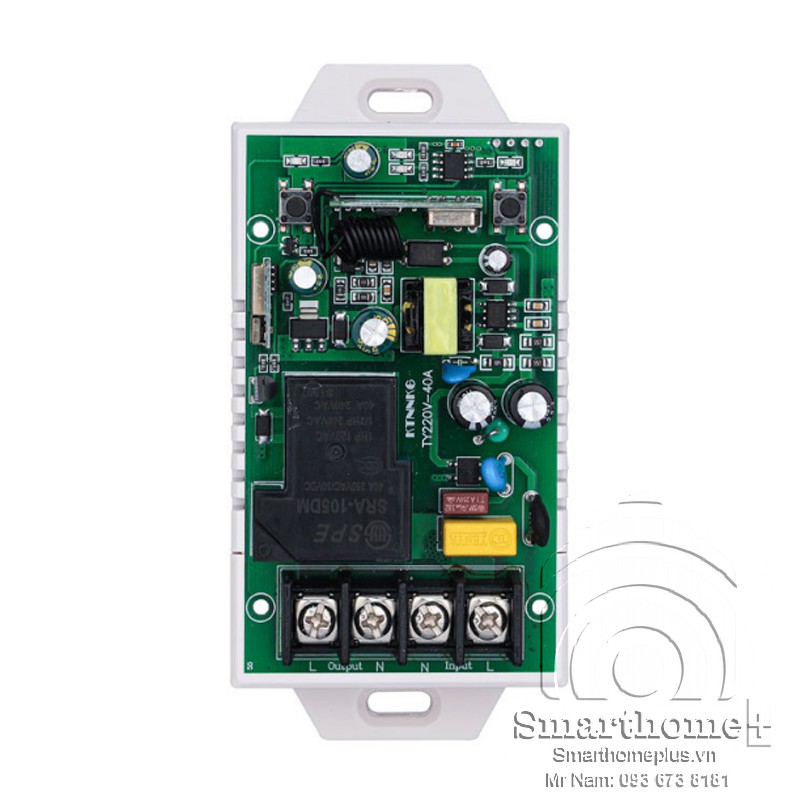Công Tắc Wifi Và RF Công Suất Lớn 40A Tuya SHP-SW3