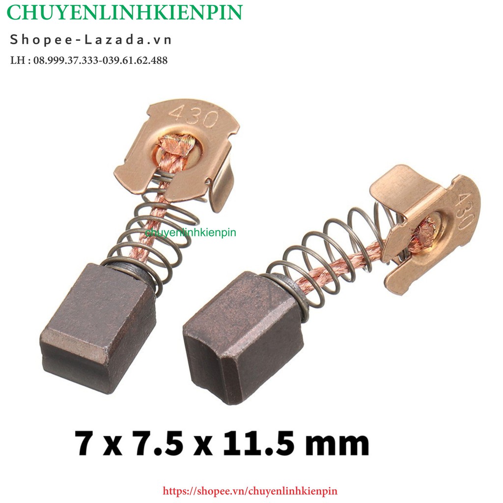 Chổi than Cb-430 (100% carbon) ( BL64_112 )