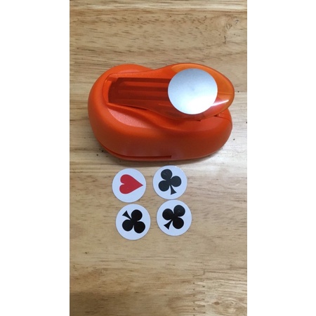 [Size 2cm] Dập lỗ tròn 2cm/ Bấm lỗ tròn dùng trong cắt quân vị xóc đĩa( chống bịp) siêu nhanh, tiện 