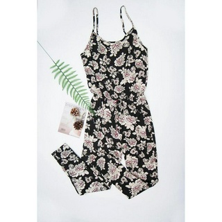 Jumpsuit hai dây thắt eo SC4RLETTE (3007R )