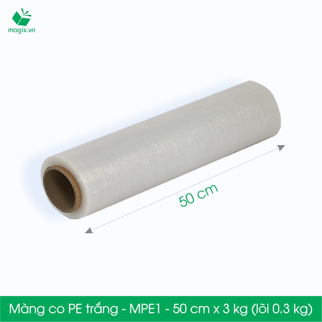 MPE1 Khổ 50 cm 3kg Cuộn PE màng co