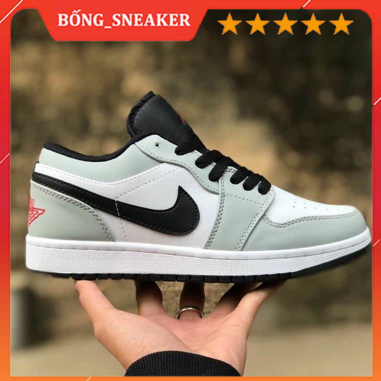 Giày jd ,Thể Thao nam nữ ,sneake, jordan Cổ Thấp, Low Xám smoky Mới Nhất - Full Box Bill