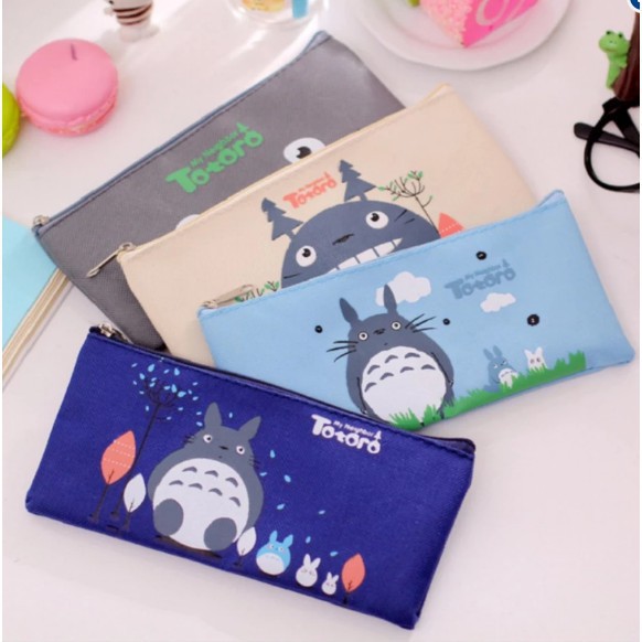 Hộp bút totoro cute bóp viết bóp đựng bút đồ dùng học tập thước kẻ dễ thương