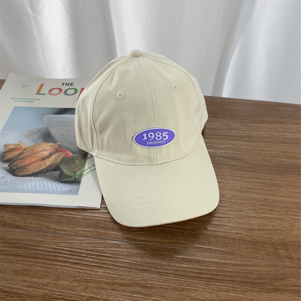 Mũ Lưỡi Trai Chống Nắng In Chữ Phong Cách Hàn Quốc Cho Nam Nữ