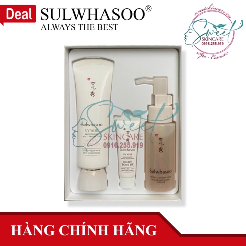 Set Kem Chống Nắng Sulwhasoo bản 2020 – UV Wise Brightening Multi Protector ( AmorePacific )