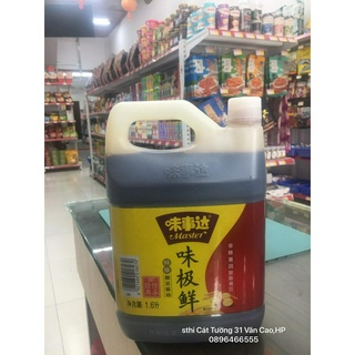 Xì dầu master can 1.6L
