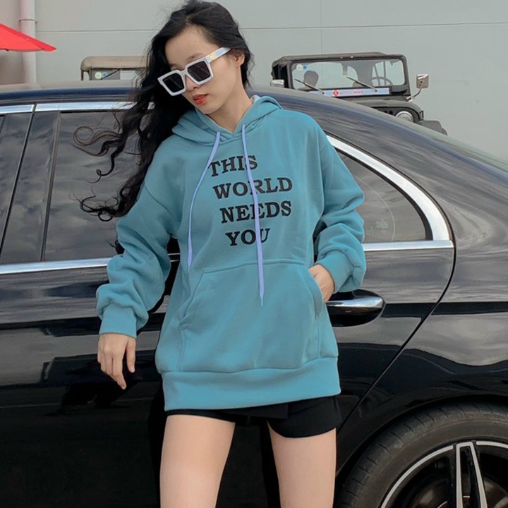 [Giá Sale] ÁO HOODIE - ÁO KHOÁC NỈ NGOẠI This World Needs You (HD2150 - 4 Màu ) | BigBuy360 - bigbuy360.vn