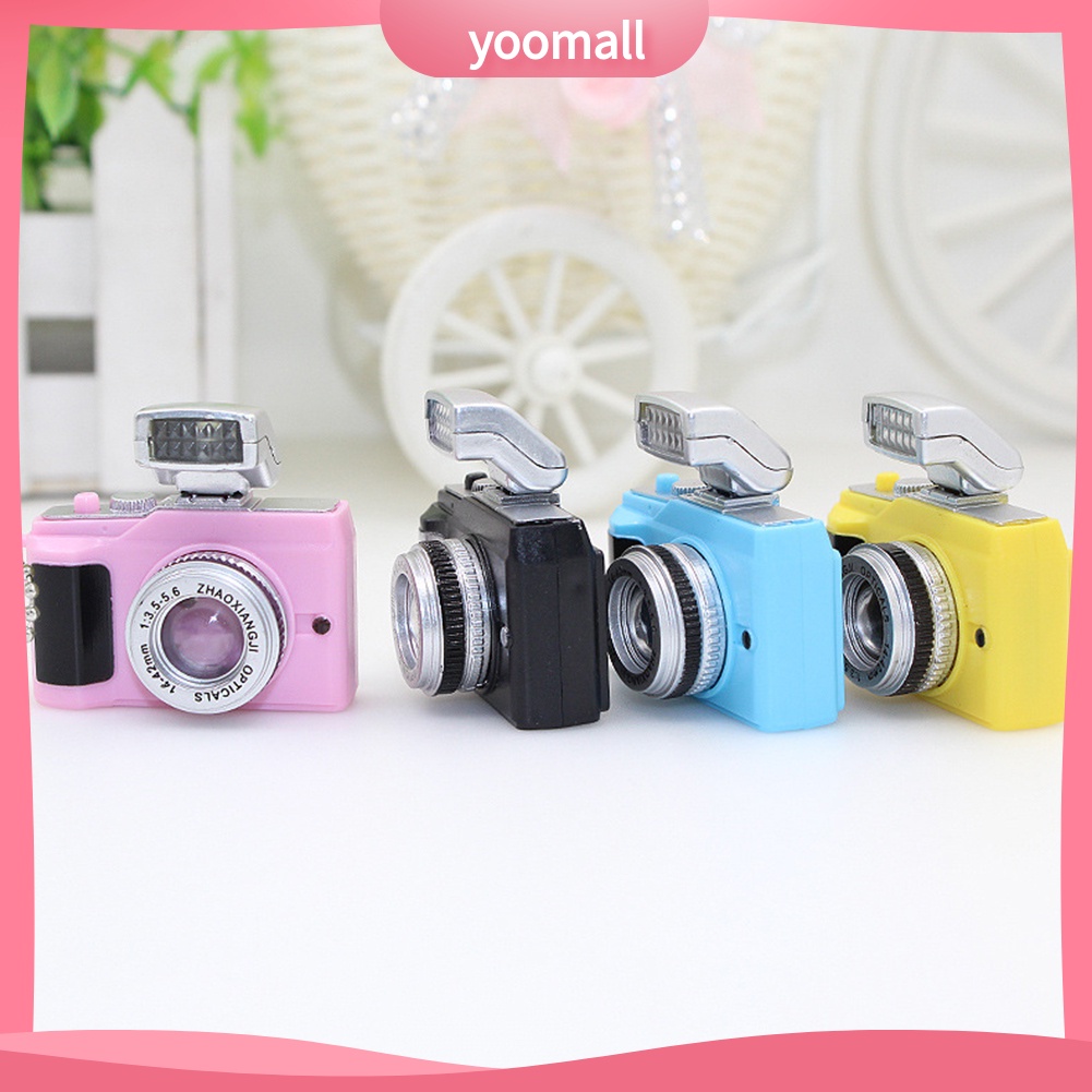 Móc Khóa Hình Máy Ảnh Mini Có Đèn LED Và Âm Thanh Điện Thoại